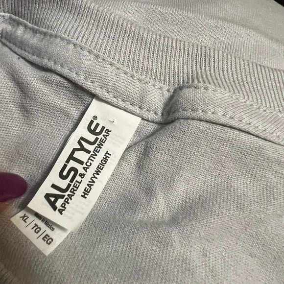 Land of the Free Because of the Brave Handmade Graphic Tee XL NWOT - Picture 5 of 5